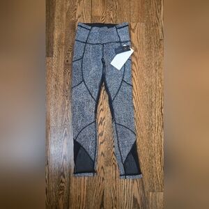 Lululemon Black and White Patterned Leggings